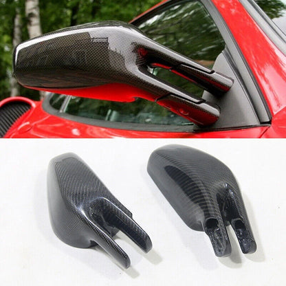 Ferrari F430 | Phoenyx Design Carbon Fiber Mirror Caps