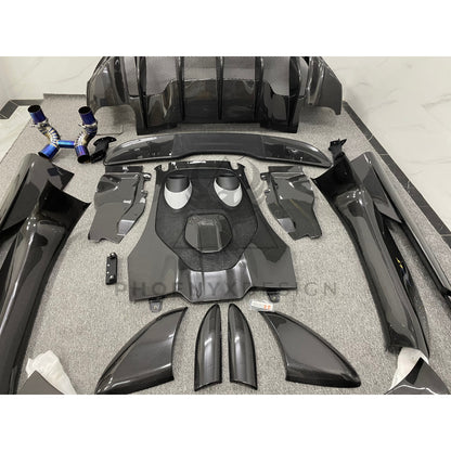 Mclaren 570S/600Lt | Phoenyx Design Carbon Fiber 600Lt Conversion Rear Engine Deck Lid