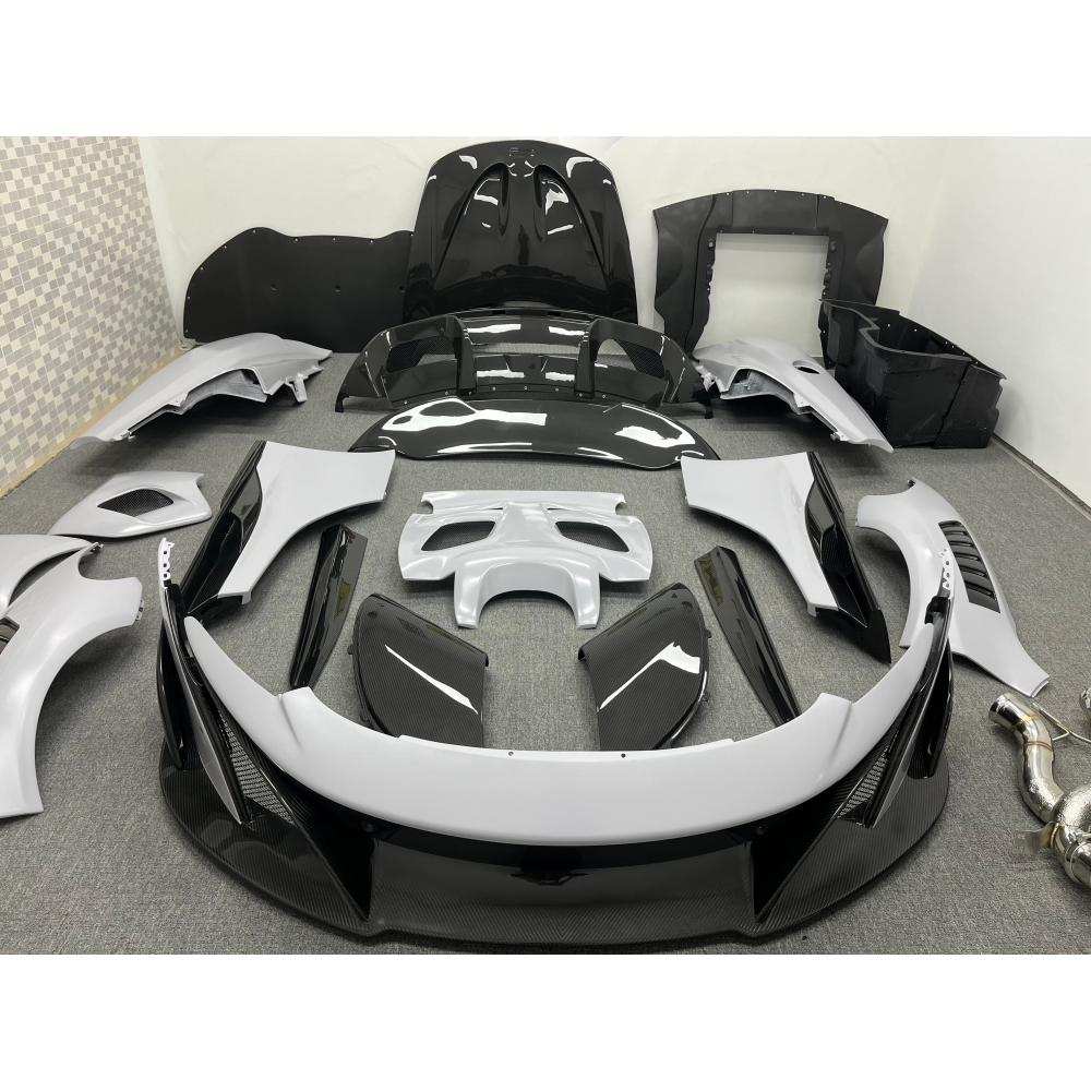 Mclaren Mp4-12C/650S/675Lt | Phoenyx Design Carbon Fiber 675Lt Conversion Body Kit