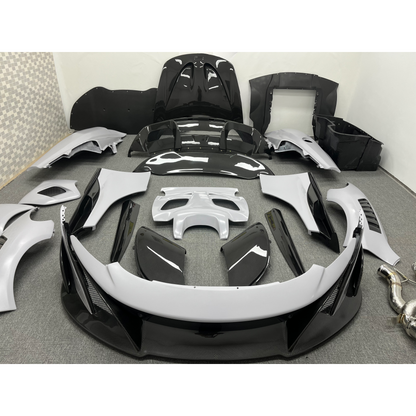 Mclaren Mp4-12C/650S/675Lt | Phoenyx Design Carbon Fiber 675Lt Conversion Body Kit