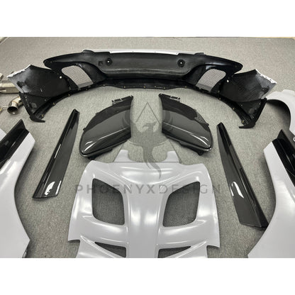 Mclaren Mp4-12C/650S/675Lt | Phoenyx Design Carbon Fiber 675Lt Conversion Body Kit