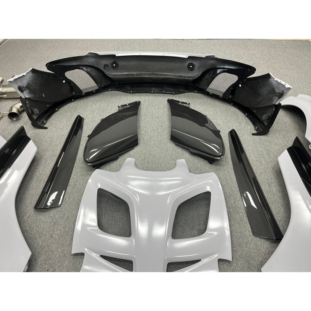 Mclaren Mp4-12C/650S/675Lt | Phoenyx Design Carbon Fiber 675Lt Conversion Rear Engine Deck Lid