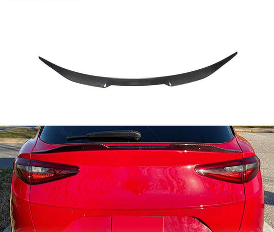 Alfa Romeo Stelvio | Phoenyx Design Carbon Fiber Rear Trunk Spoiler