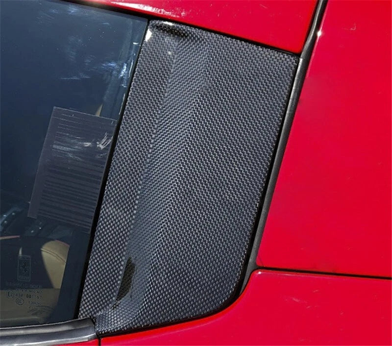 Ferrari 488 Spider | Phoenyx Design Carbon Fiber B-Pillar Covers