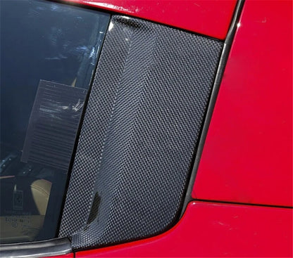 Ferrari 488 Spider | Phoenyx Design Carbon Fiber B-Pillar Covers