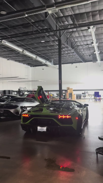 Lamborghini Aventador SVJ/Ultimae | Phoenyx Design Straight Piped Titanium Exhaust System