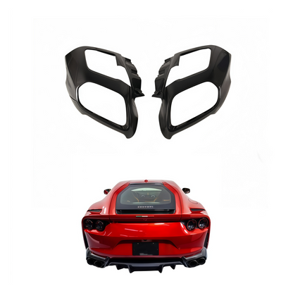 Ferrari 812 | Phoenyx Design Carbon Fiber Rear Side Diffusers