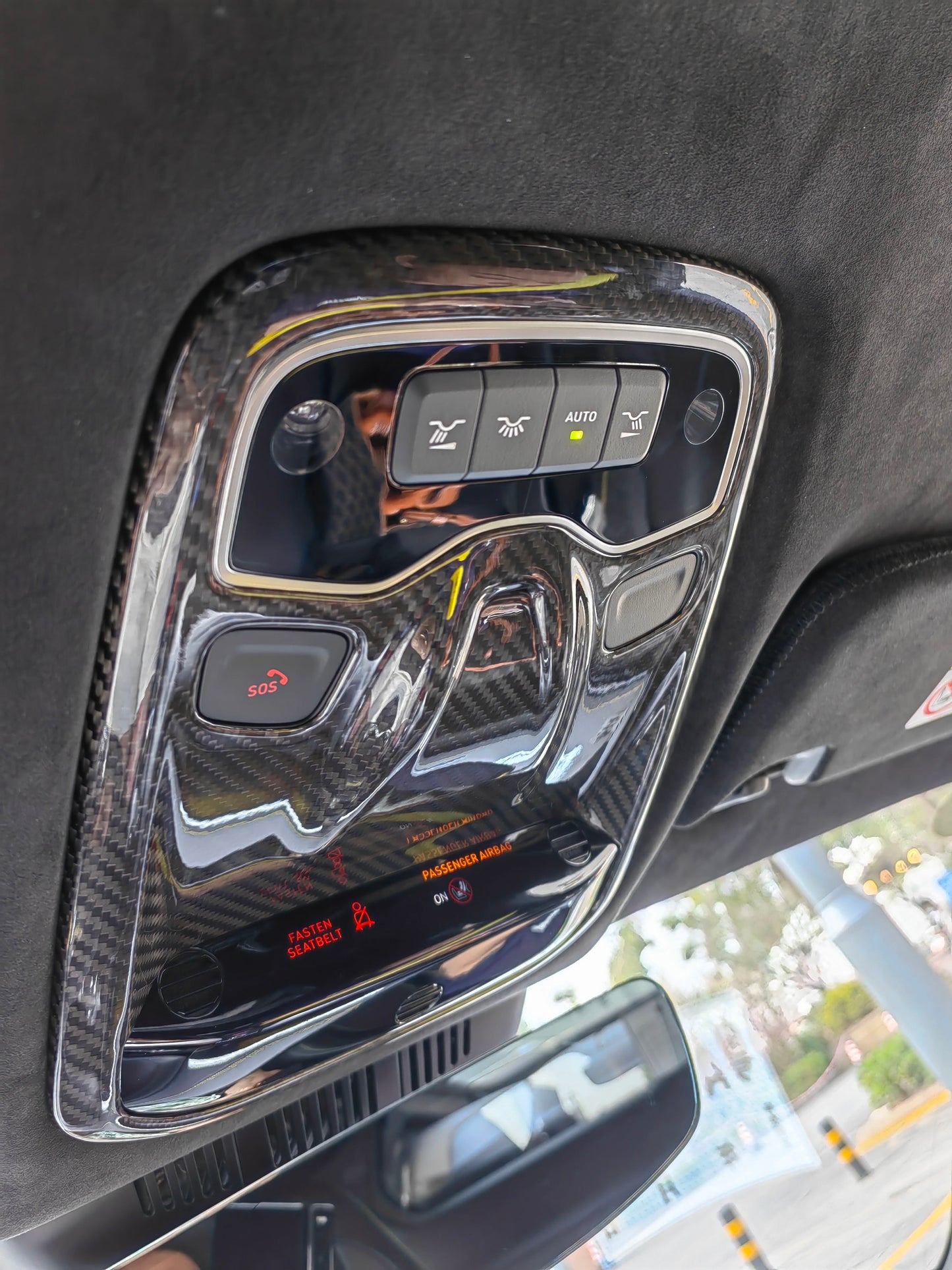 Lotus Emira | Phoenyx Design Carbon Fiber Interior Roof Control Panel Trim