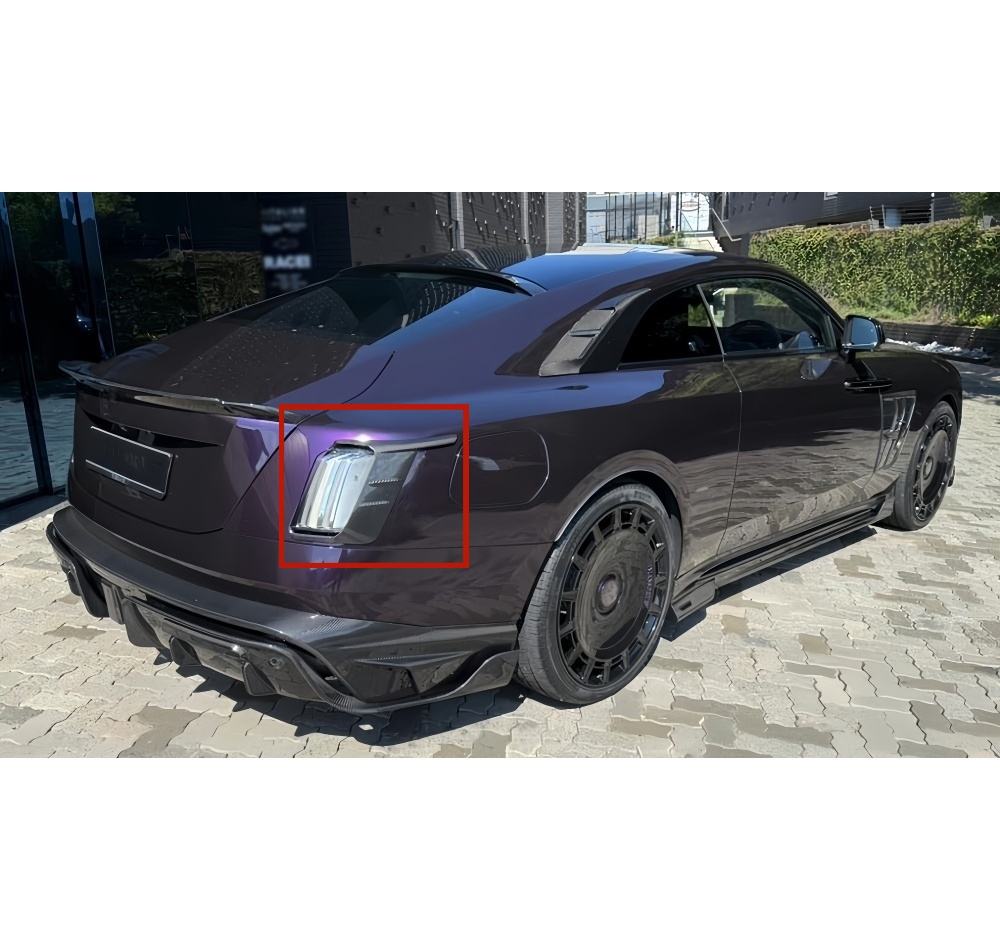Rolls-Royce Spectre | Phoenyx Design Carbon Fiber Rear Taillight Trim