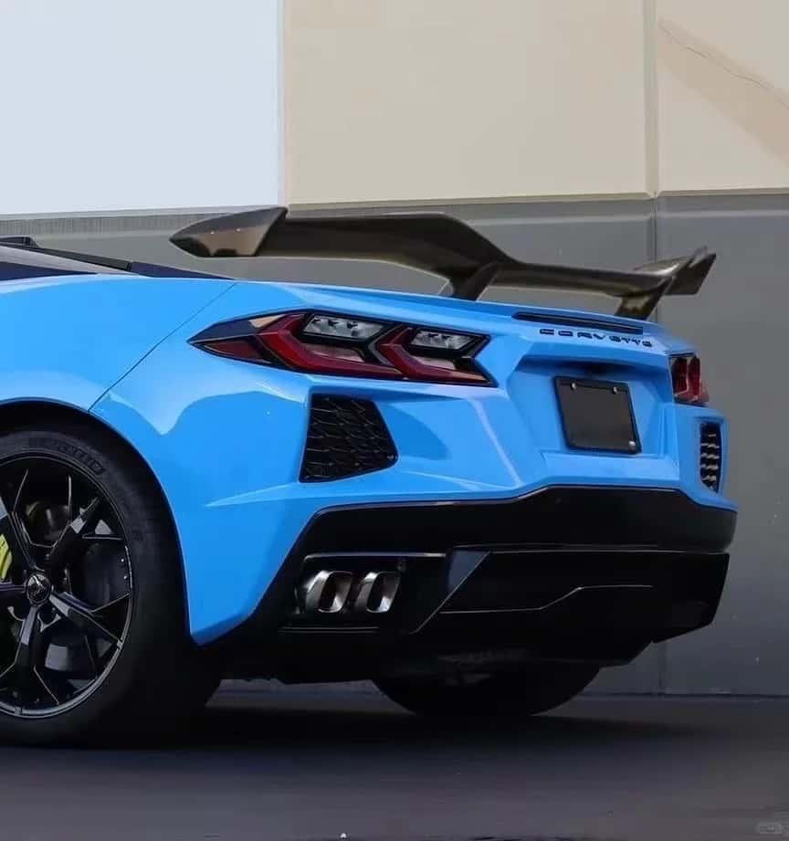 Chevrolet Corvette C8 | Phoenyx Design Carbon Fiber Z06 Style Rear Trunk Spoiler